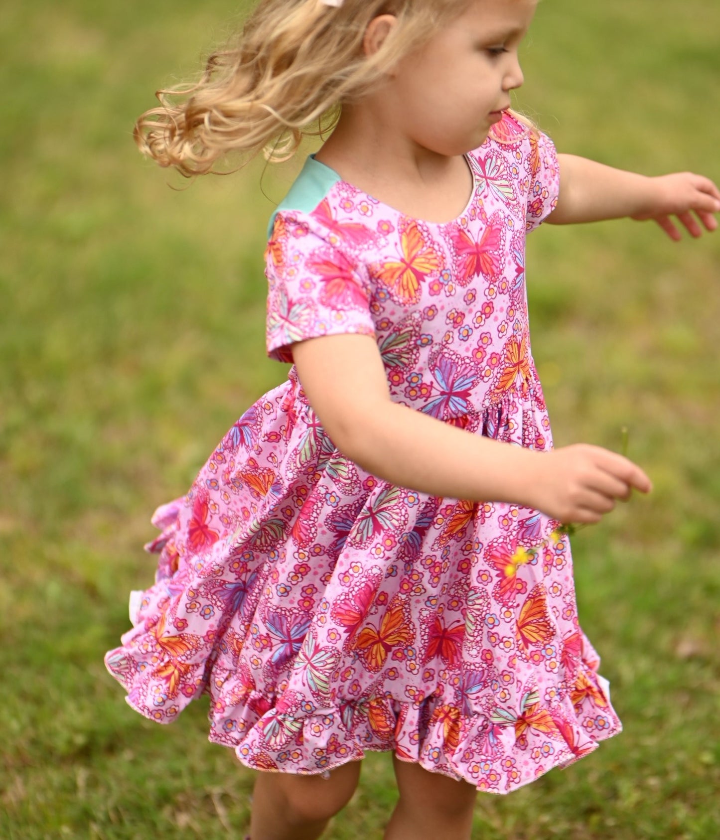 Butterfly Spring Twirl dress