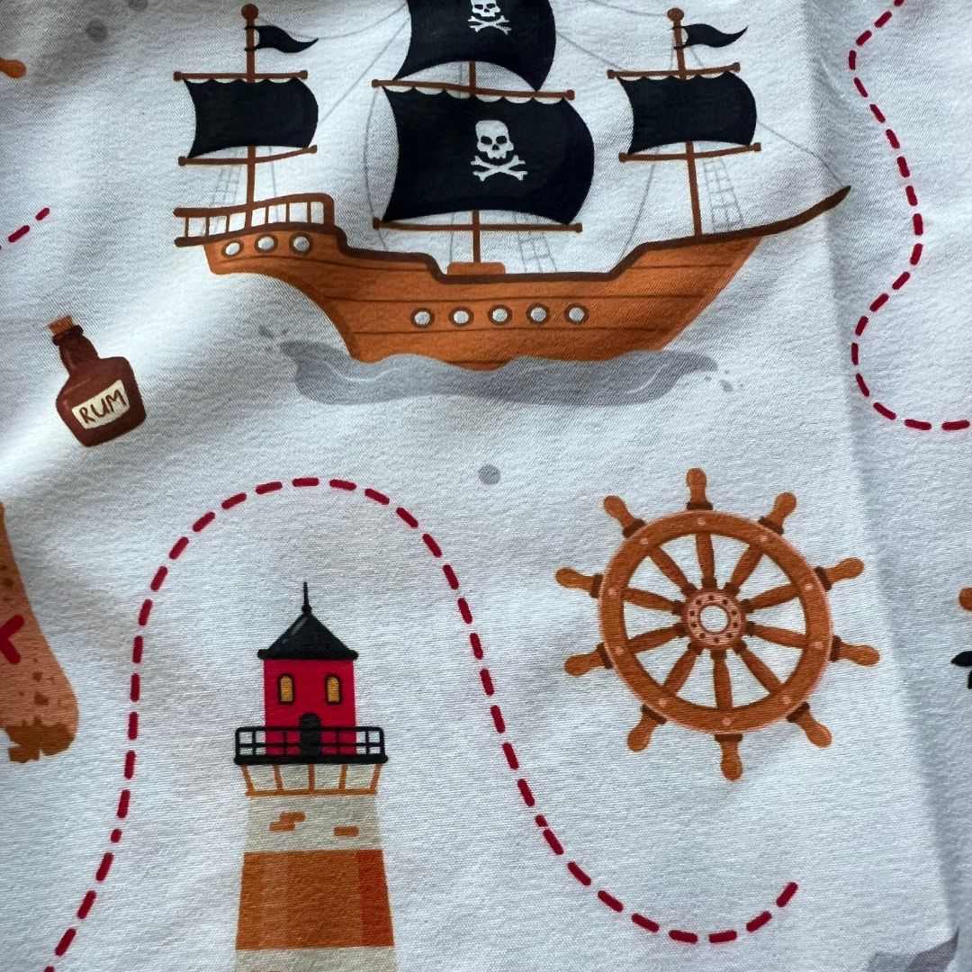 Pirate button down shirt
