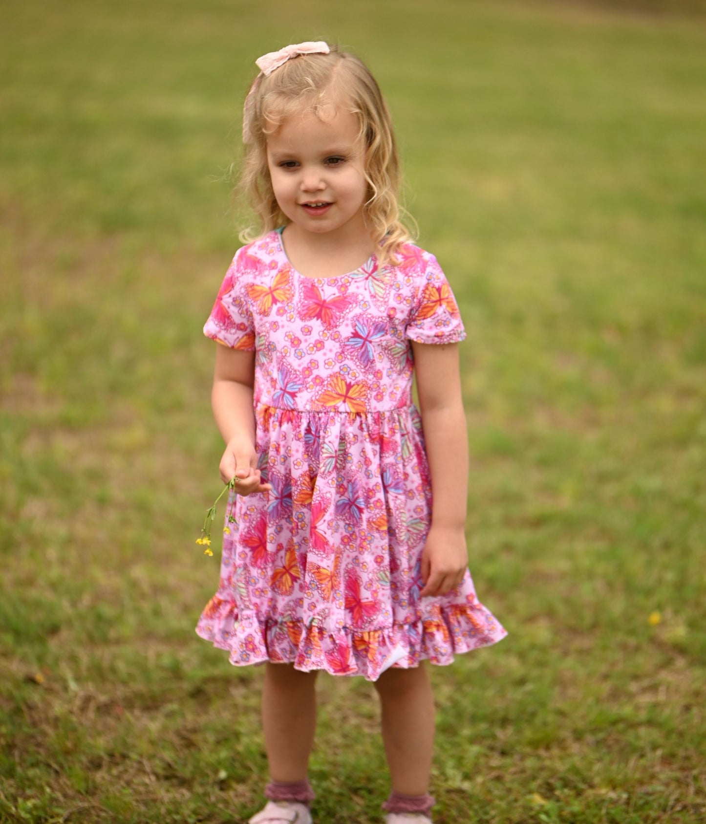 Butterfly Spring Twirl dress