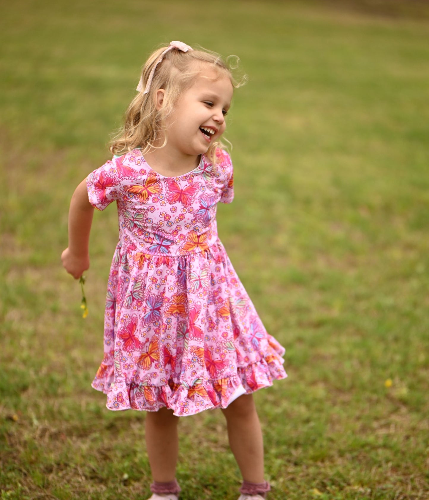 Butterfly Spring Twirl dress