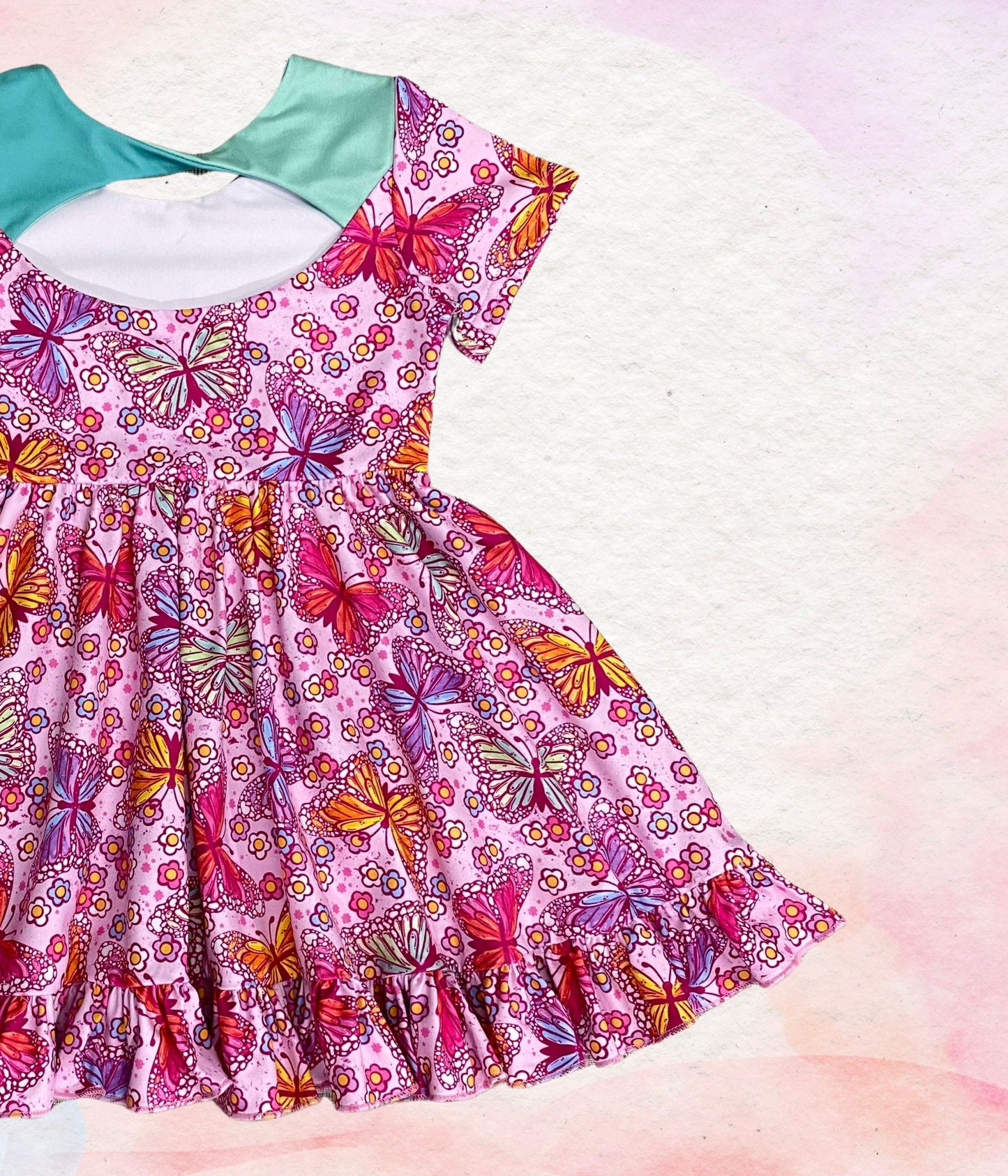 Butterfly Spring Twirl dress
