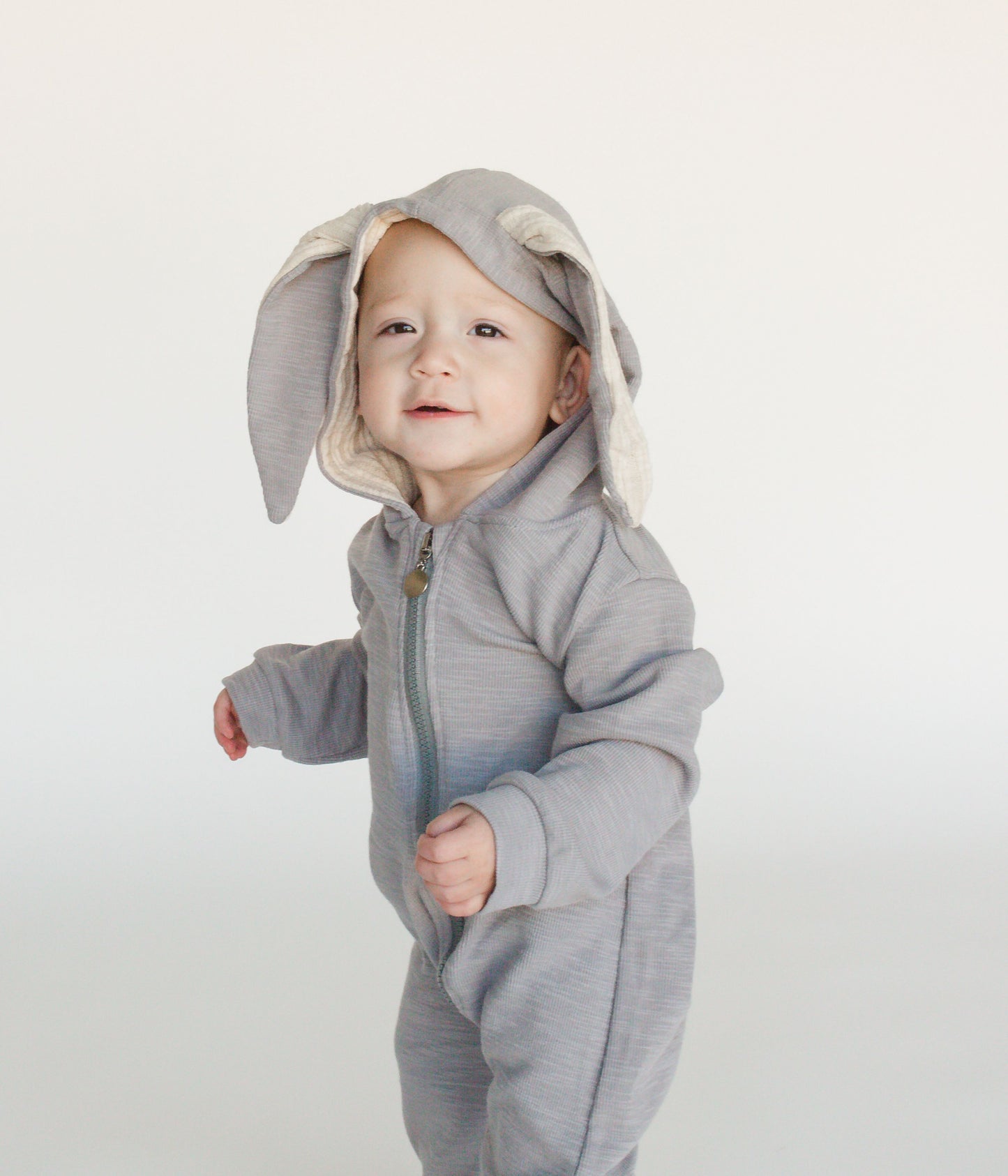 Long Eared Cotton Bunny Rompers