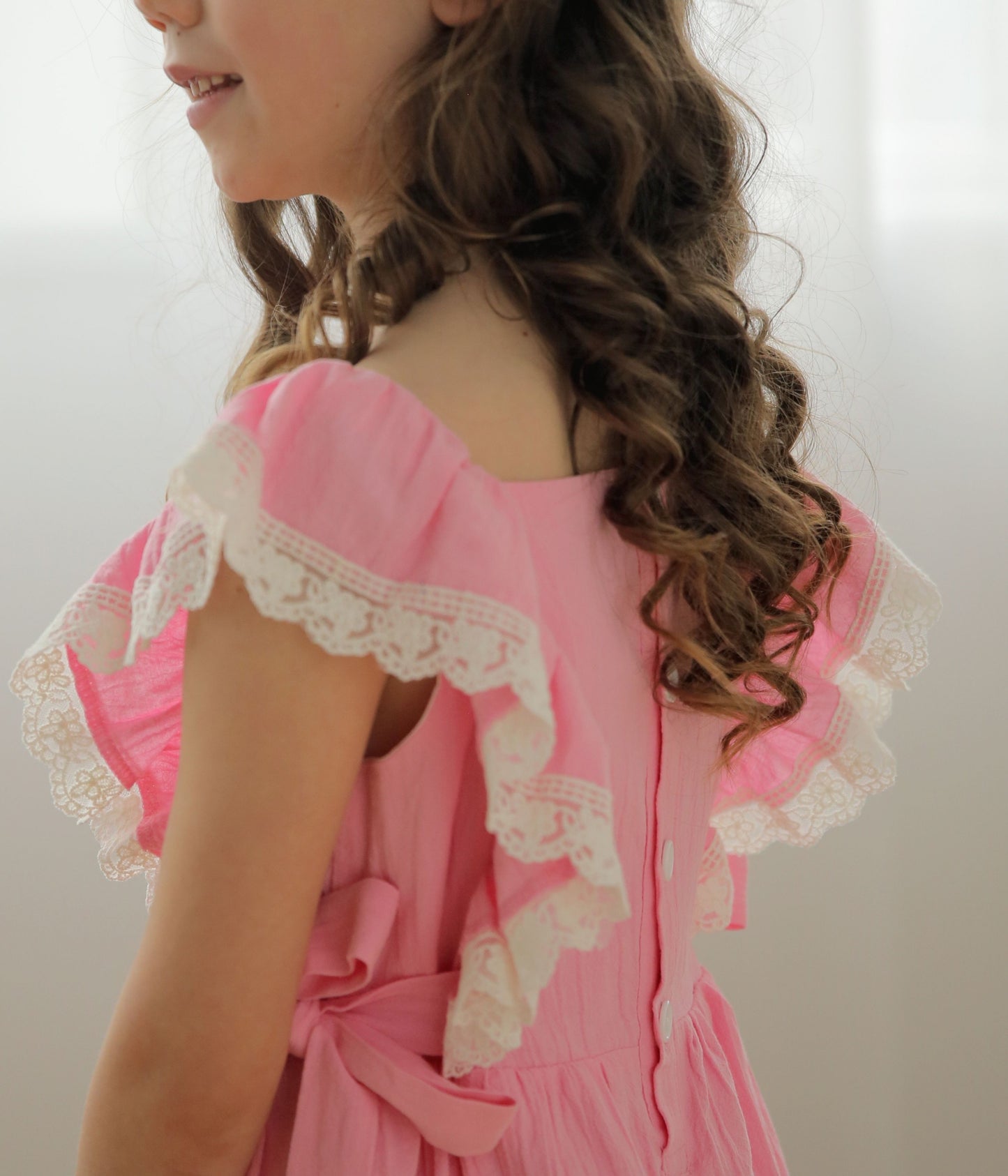 Pastel Pink Easter Alice Dress