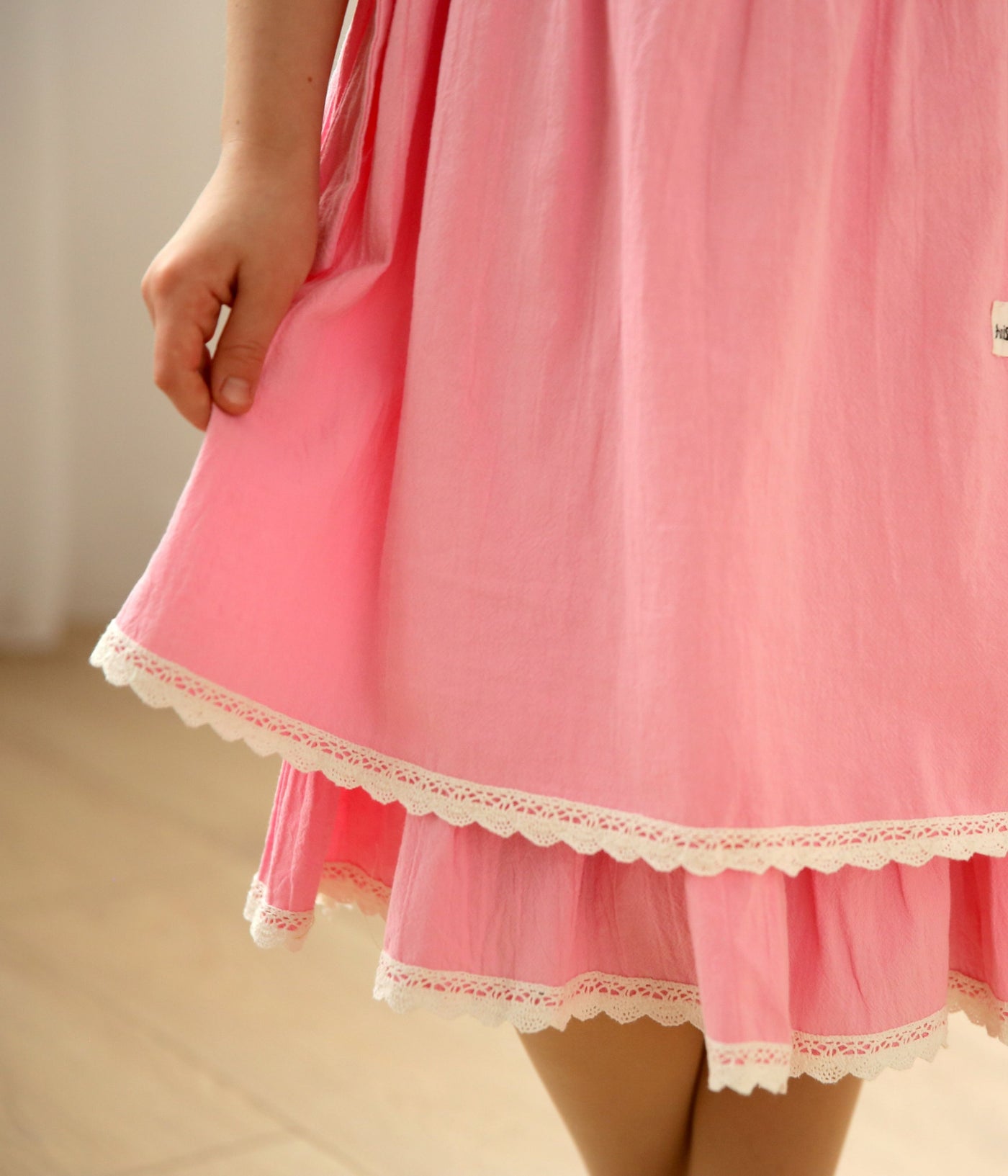 Pastel Pink Easter Alice Dress