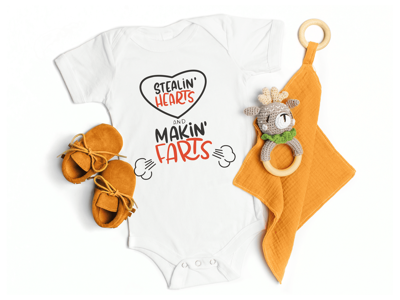 3 Onesie Set Babyshower Gift