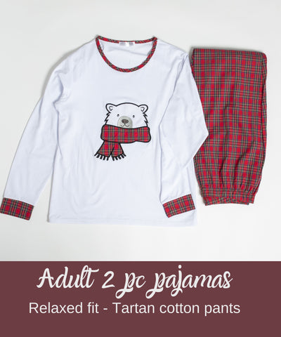 Bear Christmas Custom Pajamas